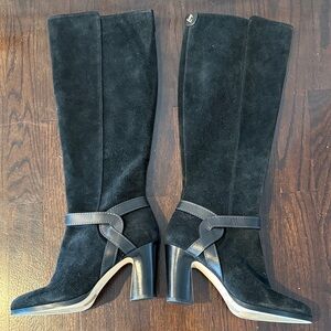 Jimmy Choo Taya Tall Suede Boots NWOT 39.5